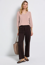 Load image into Gallery viewer, STREET ONE&lt;BR&gt;
V Neck Top&lt;BR&gt;
Blush&lt;BR&gt;
