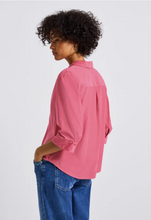 Load image into Gallery viewer, STREET ONE&lt;BR&gt;
Corduroy Blouse&lt;BR&gt;
Pink&lt;BR&gt;
