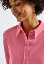 Load image into Gallery viewer, STREET ONE&lt;BR&gt;
Corduroy Blouse&lt;BR&gt;
Pink&lt;BR&gt;
