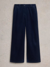 Load image into Gallery viewer, WHITE STUFF&lt;BR&gt;
Belle Cord Trousers&lt;BR&gt;
Navy&lt;BR&gt;
