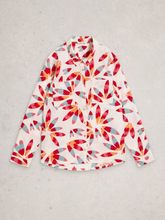 Load image into Gallery viewer, WHITE STUFF&lt;BR&gt;
Sophie Shirt&lt;BR&gt;
Ivory, White Print&lt;BR&gt;
