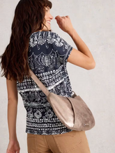 Load image into Gallery viewer, WHITE STUFF&lt;BR&gt;
Nelly Tee Notch Neck&lt;BR&gt;
Multi&lt;BR&gt;
