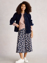 Load image into Gallery viewer, WHITE STUFF&lt;BR&gt;
Megan Dress&lt;BR&gt;
Navy&lt;BR&gt;
