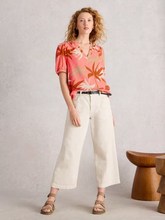 Load image into Gallery viewer, WHITE STUFF&lt;BR&gt;
Elisa Top&lt;BR&gt;
Pink Multi&lt;BR&gt;
