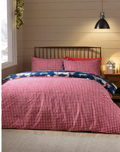 Load image into Gallery viewer, CATHERINE LANSFIELD&lt;BR&gt;
Ski Village Duvet Set&lt;BR&gt;
Navy&lt;BR&gt;
