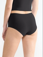 Load image into Gallery viewer, SLOGGI&lt;BR&gt;
Go Sense High Waist 2 Pack Briefs&lt;BR&gt;
Black, Blue, Pink&lt;BR&gt;
