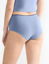 Load image into Gallery viewer, SLOGGI&lt;BR&gt;
Go Sense High Waist 2 Pack Briefs&lt;BR&gt;
Black, Blue, Pink&lt;BR&gt;
