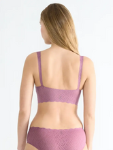 Load image into Gallery viewer, TRIUMPH&lt;BR&gt;
Sloggi Feel Bliss Bralette&lt;BR&gt;
Cacao, Turquoise, Heather&lt;BR&gt;
