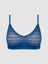 Load image into Gallery viewer, SLOGGI&lt;BR&gt;
Evolve Lace Non Wire Bra&lt;BR&gt;
Blue, Pink&lt;BR&gt;
