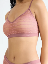 Load image into Gallery viewer, SLOGGI&lt;BR&gt;
Evolve Lace Non Wire Bra&lt;BR&gt;
Blue, Pink&lt;BR&gt;
