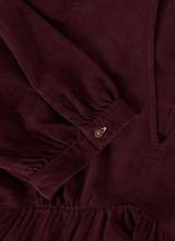 Load image into Gallery viewer, WHITE STUFF&lt;BR&gt;
Lucy Cord Dress&lt;BR&gt;
Dark Plum&lt;BR&gt;

