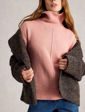 Load image into Gallery viewer, WHITE STUFF&lt;BR&gt;
Marianne Jumper&lt;BR&gt;
Dusty Pink&lt;BR&gt;
