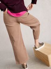 Load image into Gallery viewer, WHITE STUFF&lt;BR&gt;
Tia Cord Wide Leg Crop Jeans&lt;BR&gt;
Light Natural&lt;BR&gt;
