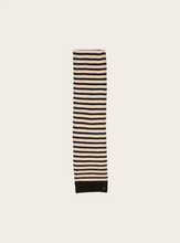 Load image into Gallery viewer, FRAAS&lt;BR&gt;
Stripped Knitted Scarf&lt;BR&gt;
Black/Cream, Orange&lt;BR&gt;

