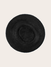 Load image into Gallery viewer, FRAAS&lt;BR&gt;
Cosy Cashmink Beret with Contrasting Top&lt;BR&gt;
Black, Blue&lt;BR&gt;
