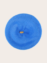 Load image into Gallery viewer, FRAAS&lt;BR&gt;
Cosy Cashmink Beret with Contrasting Top&lt;BR&gt;
Black, Blue&lt;BR&gt;
