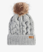 Load image into Gallery viewer, BARBOUR&lt;BR&gt;
Penshaw Beanie/Scarf Set&lt;BR&gt;
Classic Grey&lt;BR&gt;
