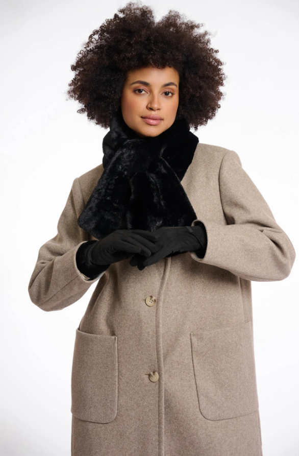 RINO AND PELLE<BR>
Danzo Gloves<BR>
Beige, Black<BR>