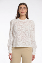 Load image into Gallery viewer, RINO AND PELLE&lt;BR&gt;
Xela Lace Top&lt;BR&gt;
Cream&lt;BR&gt;
