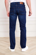 Load image into Gallery viewer, ANDRE&lt;BR&gt;
Sanchez Denim Jeans&lt;BR&gt;
Black/Blue, Clean, Worn&lt;BR&gt;
