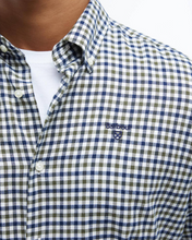 Load image into Gallery viewer, BARBOUR<BR>
Finkle Tailoured Long Sleeve Shirt<BR>
Olive<BR>
