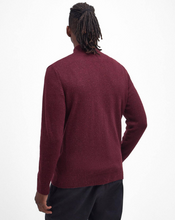 Load image into Gallery viewer, BARBOUR<BR>
Essential Tisbury Half Zip Sweater<BR>
Ruby, Navy<BR>
