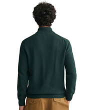 Load image into Gallery viewer, GANT<BR>
Classic Cotton Half Zip Sweater<BR>
Jeans Blue or Navy Available <BR>
