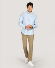 Load image into Gallery viewer, GANT<BR>
Oxford Dobby Dot Shirt<BR>
Light Blue, Persian Blue<BR>
