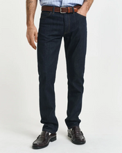 Load image into Gallery viewer, GANT <BR>
Clean Wash Jeans<BR>
Dark Blue<BR>
