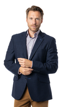Load image into Gallery viewer, GURTEEN<BR>
Hounslow Blazer<BR>
Navy<BR>
