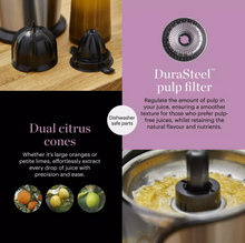 Load image into Gallery viewer, TOWER<BR>
Good Food Stainless Steel Citrus Juicer<BR>
