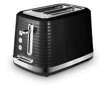 Load image into Gallery viewer, TOWER<BR>
Saturn 2 Slice Toaster<BR>
Black, Grey, Mushroom<BR>

