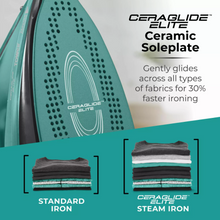 Load image into Gallery viewer, TOWER<BR>
Cerglide Cordless Iron<BR>
Teal<BR>
