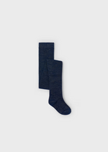Load image into Gallery viewer, MAYORAL<BR>
Metallic Tights<BR>
Navy<BR>
