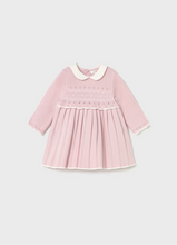 Load image into Gallery viewer, MAYORAL<BR>
Newborn Knitted Dress<BR>
Pink<BR>
