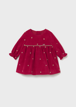 Load image into Gallery viewer, MAYORAL<BR>
Newborn Fantasy Dress<BR>
Cherry Red<BR>
