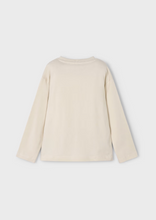 Load image into Gallery viewer, MAYORAL<BR>
Girls Long Sleeve Print Shirt<BR>
Cream<BR>
