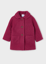 Load image into Gallery viewer, MAYORAL<BR>
Girls Coat<BR>
Cherry<BR>
