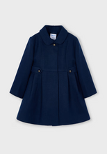 Load image into Gallery viewer, MAYORAL<BR>
Wool Coat<BR>
Navy<BR>

