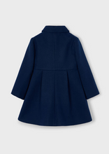 Load image into Gallery viewer, MAYORAL<BR>
Wool Coat<BR>
Navy<BR>
