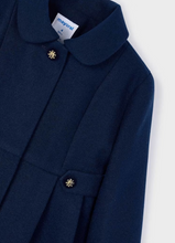 Load image into Gallery viewer, MAYORAL<BR>
Wool Coat<BR>
Navy<BR>
