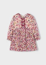 Load image into Gallery viewer, MAYORAL<BR>
Girls Printed Dress<BR>
Cherry<BR>
