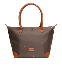 Load image into Gallery viewer, ALICE WHEELER<BR>
Shoreditch Totebag<BR>
Chocolate<BR>
