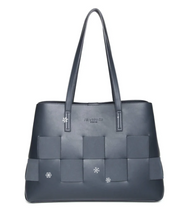 Load image into Gallery viewer, ALICE WHEELER<BR>
Milan Tote Bag<BR>
Navy<BR>
