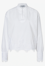 Load image into Gallery viewer, MORE AND MORE<BR>
Lace Blouse<BR>
White<BR>
