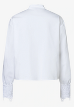 Load image into Gallery viewer, MORE AND MORE<BR>
Lace Blouse<BR>
White<BR>
