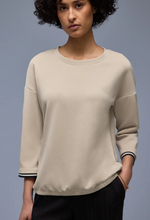 Load image into Gallery viewer, STREET ONE<BR>
Silk look Shirt<BR>
Beige<BR>
