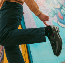 Load image into Gallery viewer, SWOLE PANDA<BR>
Gamer Socks<BR>
Navy<BR>
