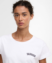 Load image into Gallery viewer, BARBOUR<BR>
Bede T-Shirt<BR>
White<BR>
