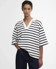 Load image into Gallery viewer, BARBOUR<BR>
Inez Stripe Top<BR>
Cloud<BR>
